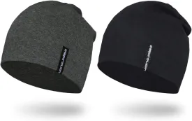 9" Multifunctional Lightweight Beanies Hats Snug Fitting, Running Skull Cap Helmet Liner Sleep Caps