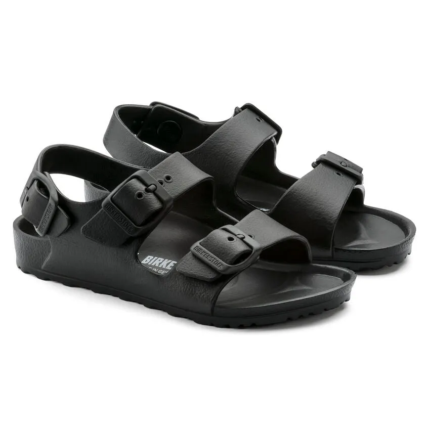 Birkenstock Kid's Milano Essentials EVA in Black