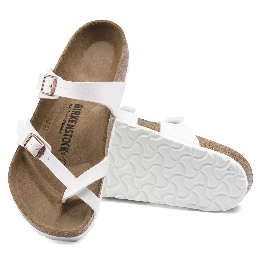 Birkenstock Mayari Birko-flor Classic Footbed Sandal in White