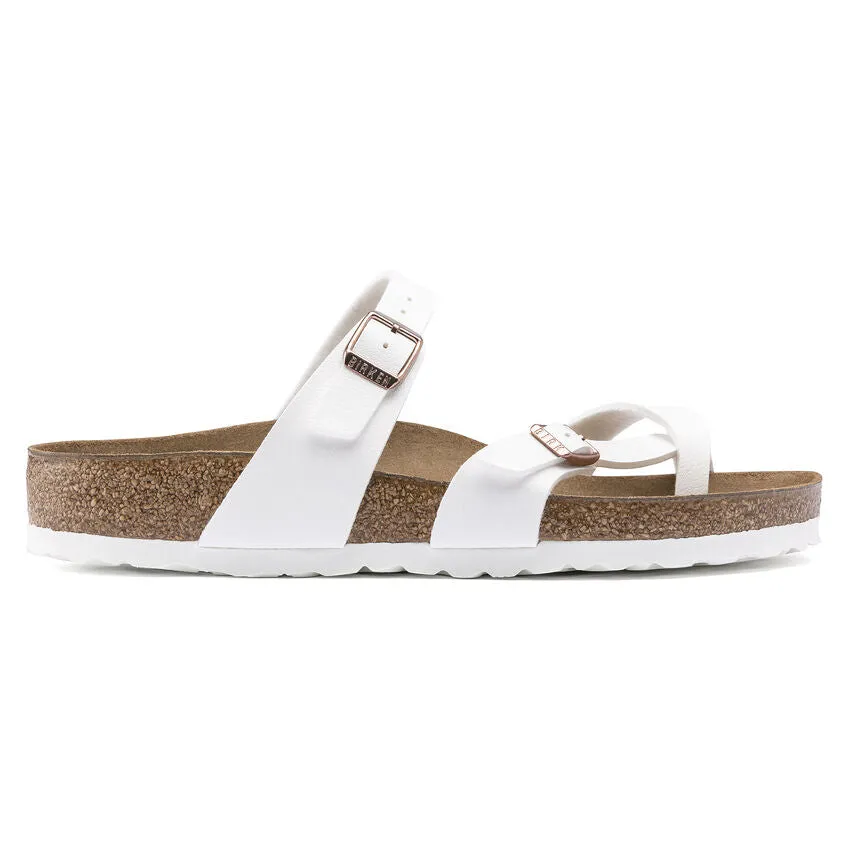 Birkenstock Mayari Birko-flor Classic Footbed Sandal in White