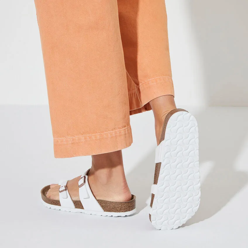 Birkenstock Mayari Birko-flor Classic Footbed Sandal in White
