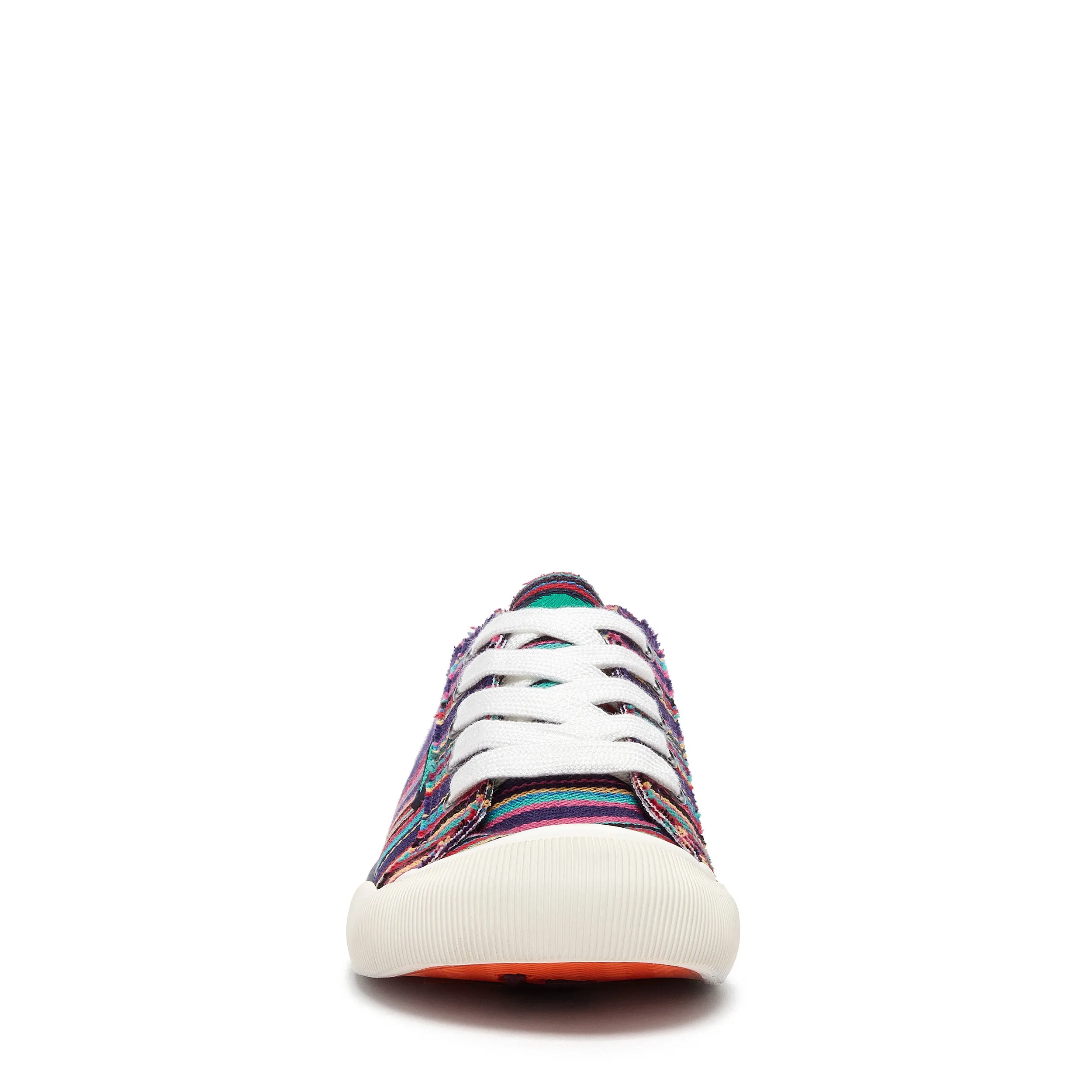 Jazzin Purple Aloe Stripe Trainers