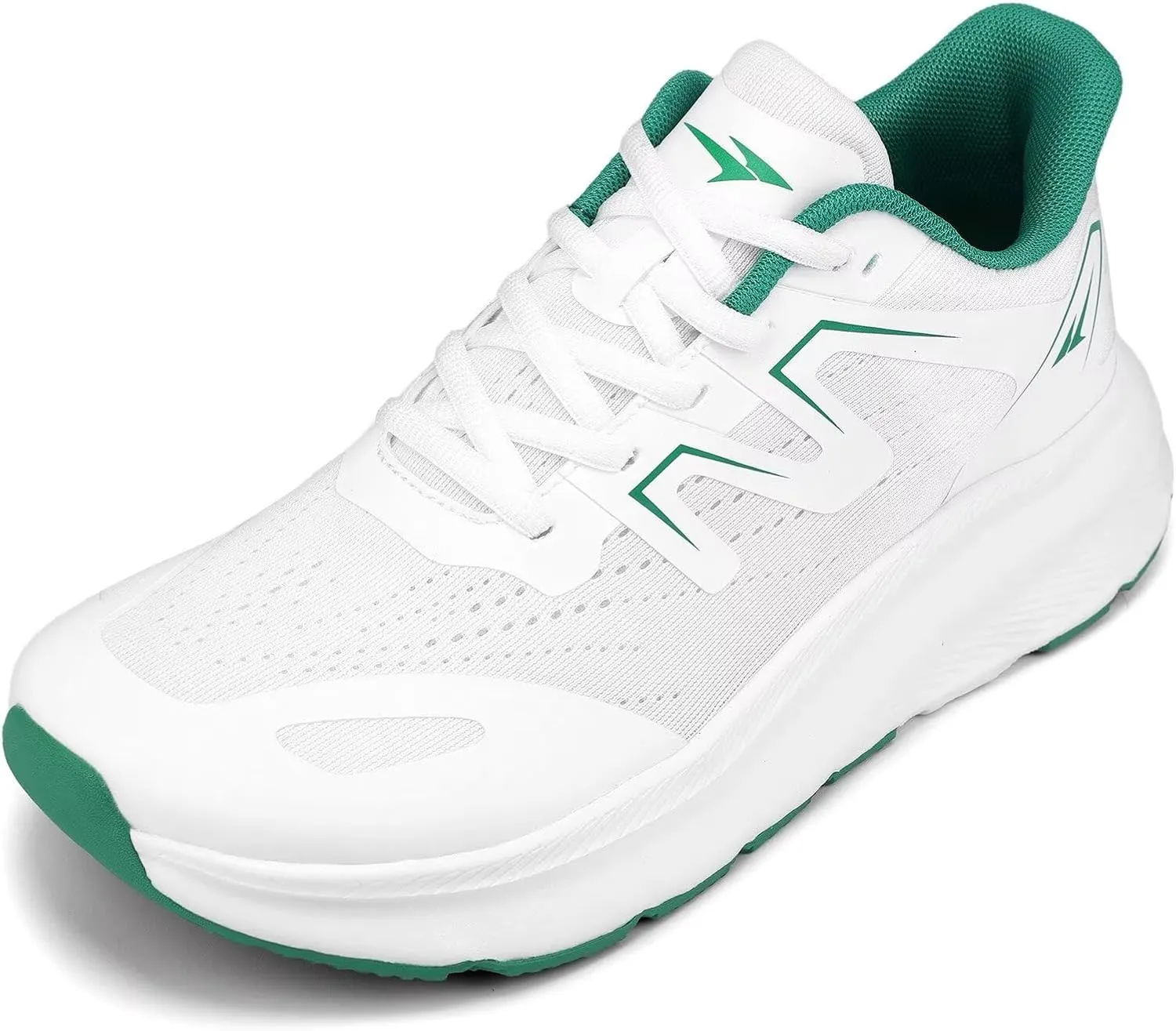 KDN Men's Road Running Shoes Wide Toe Box Shoes for Men Walking Sneakers Gym Workout Tennis Shoes for Wide Feet