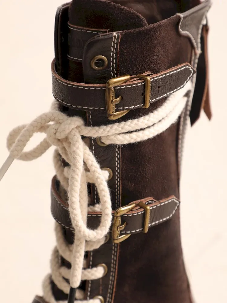 Lace Up Back Zipper Boxing Boots【s0000005989】
