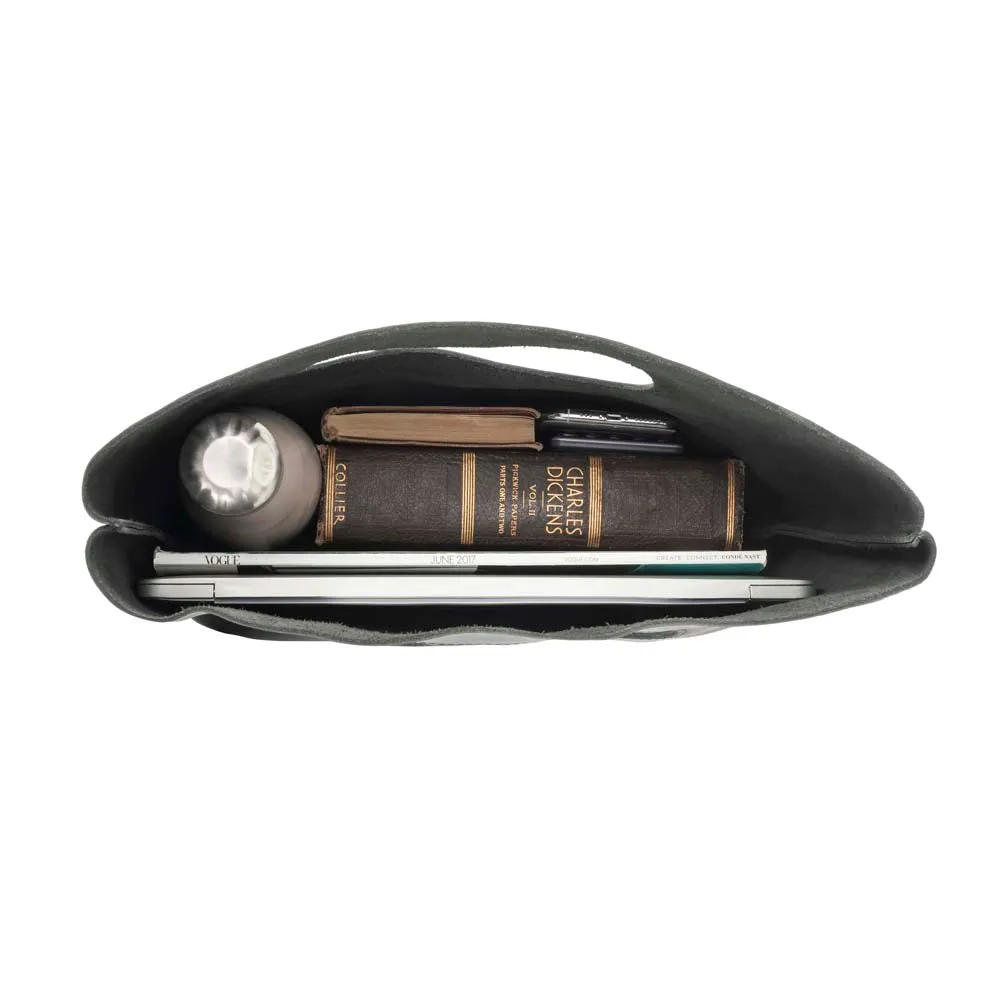 Leather Handbag | Black