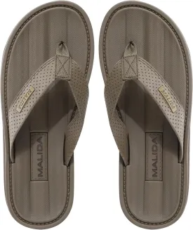 MALIDA Mens Flip Flops Non-Slip Bathroom Shower Shoes Waterproof Cushion foam Indoor and Outdoor Thong Sandals