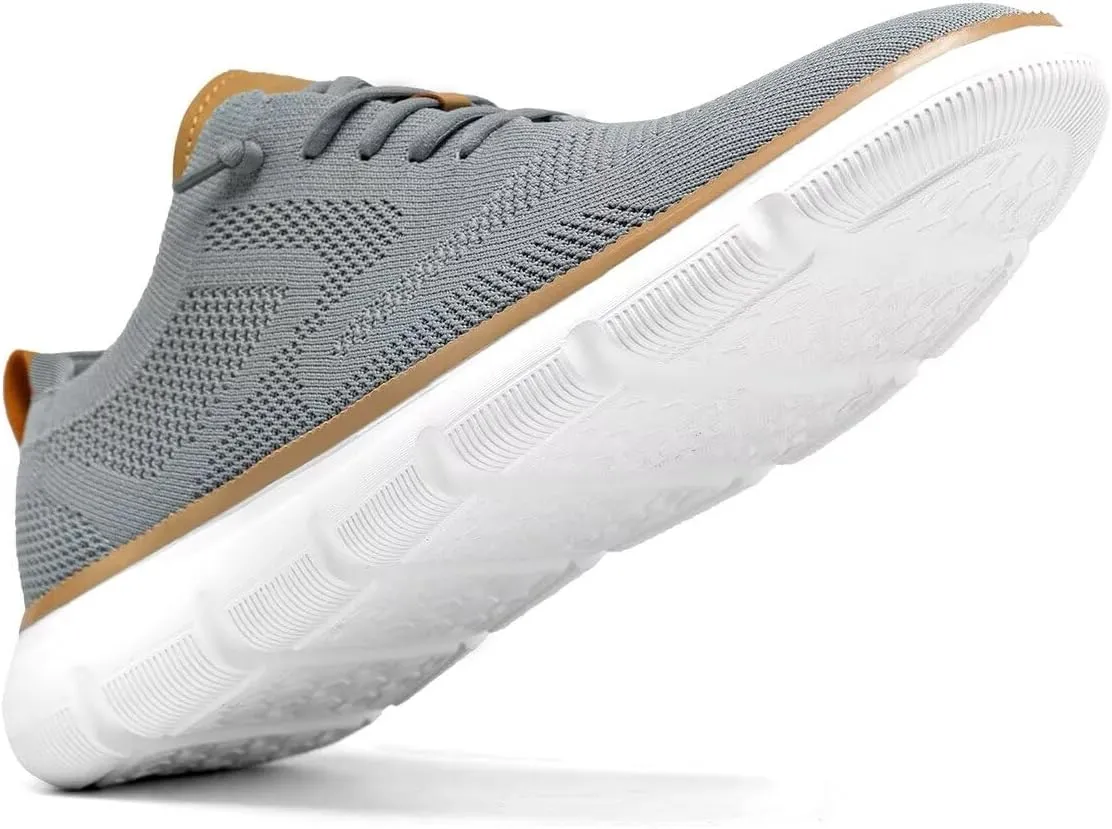 Mens Oxfords Lace-Up Lightweight Casual Walking Shoes Dress Shoes Fashion Sneakers Shoes