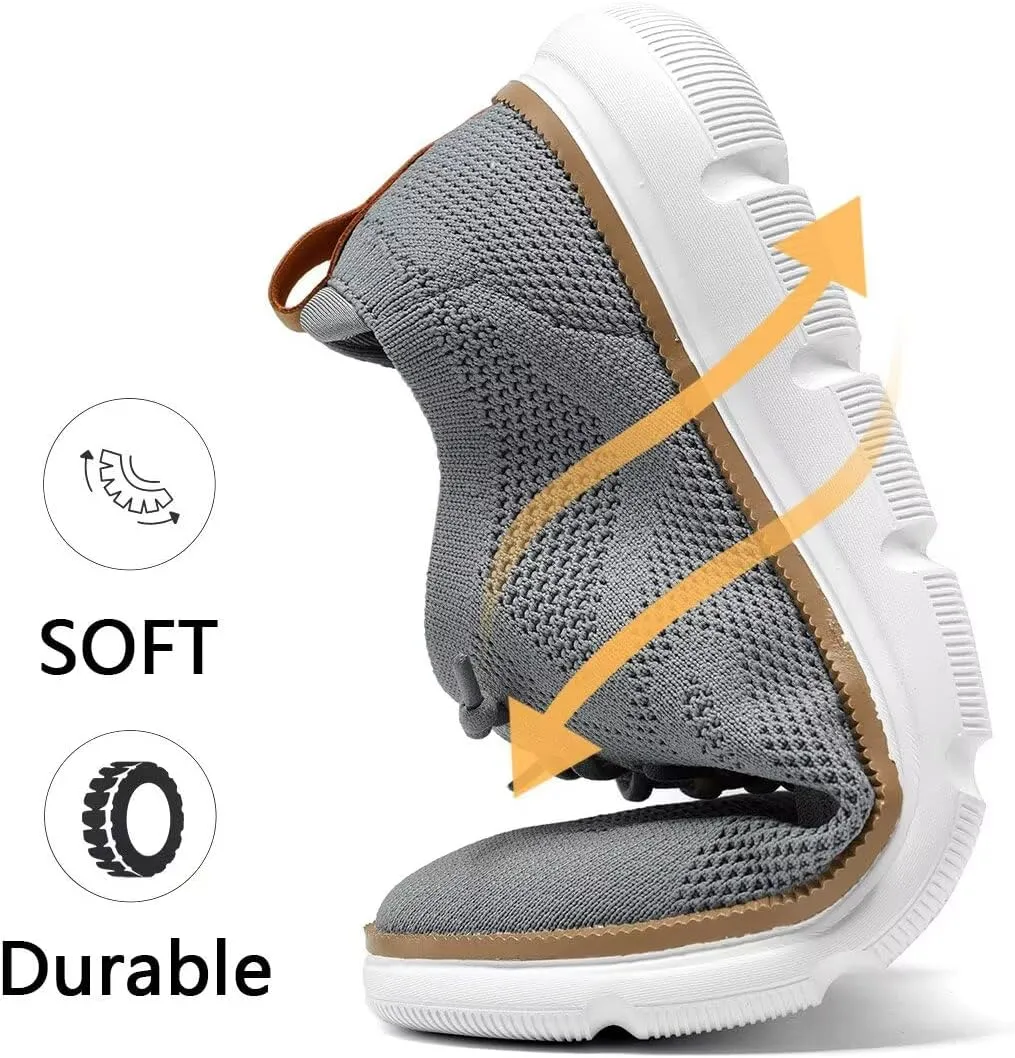 Mens Oxfords Lace-Up Lightweight Casual Walking Shoes Dress Shoes Fashion Sneakers Shoes