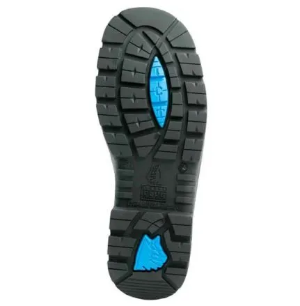 Men's Steel Blue Argyle Zip EH Steel Toe Boot