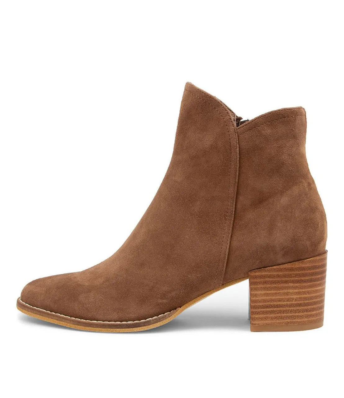 Mockas Lt Choc Suede