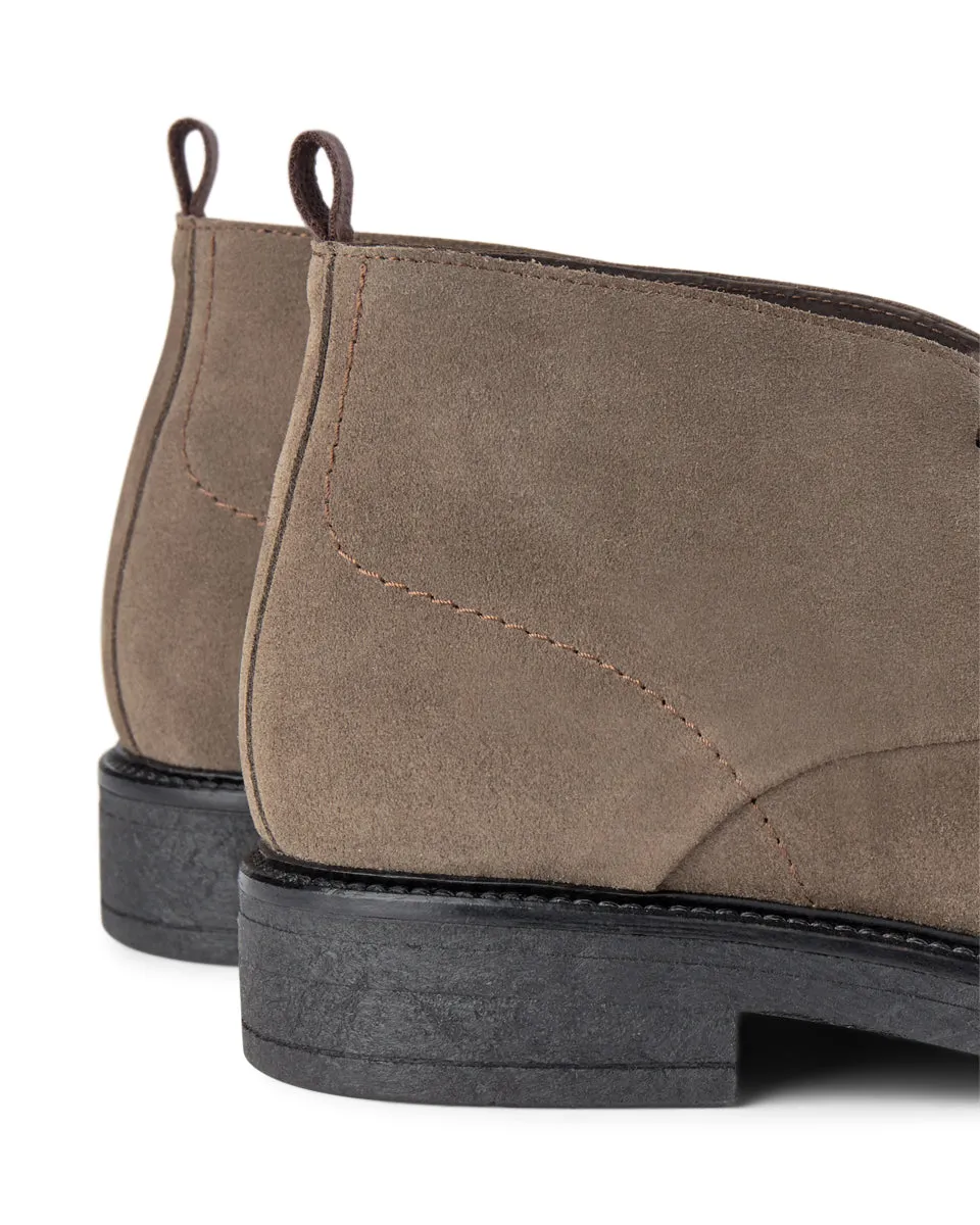 Ravn Suede Chukka Boot - KHAKI