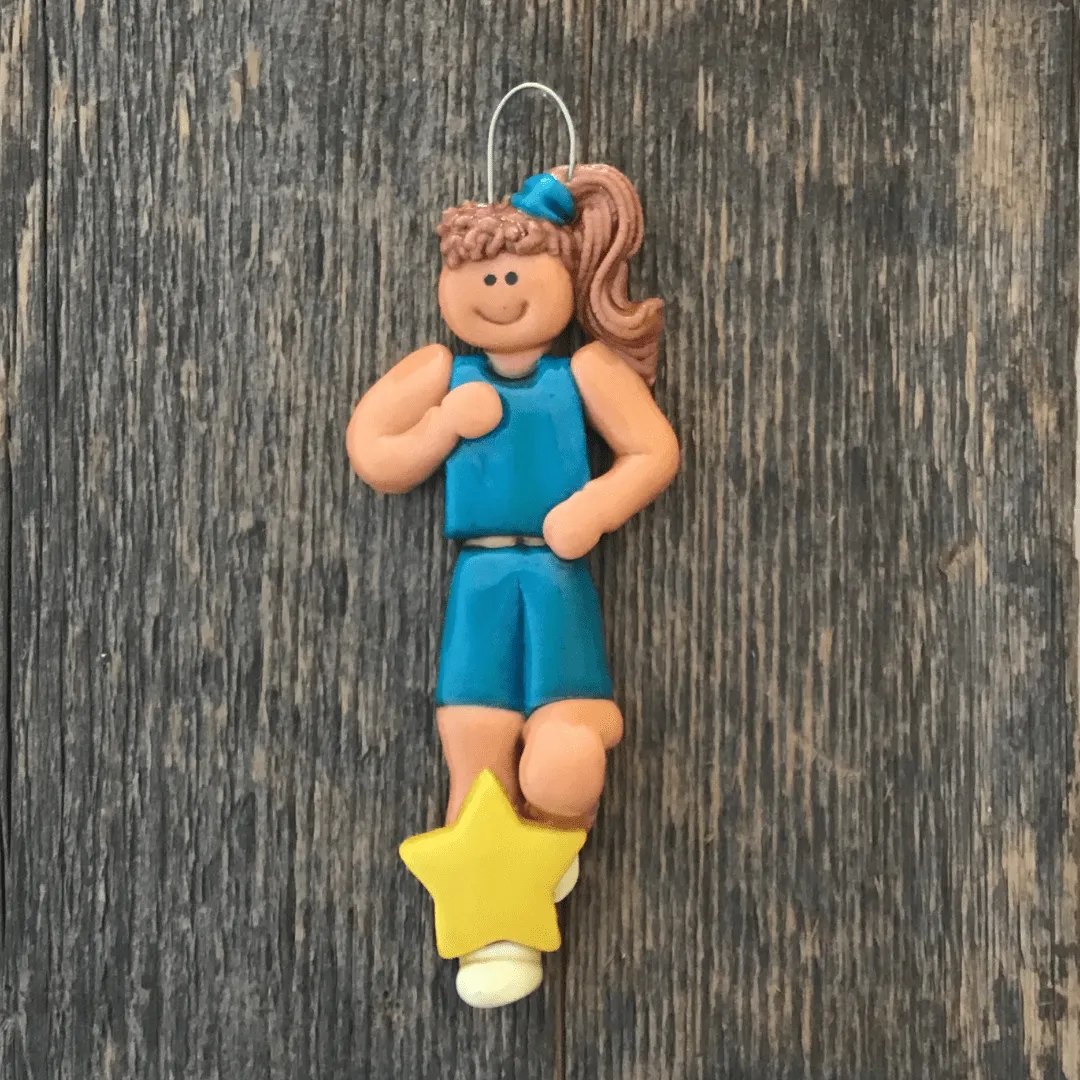 Runner Christmas Ornament