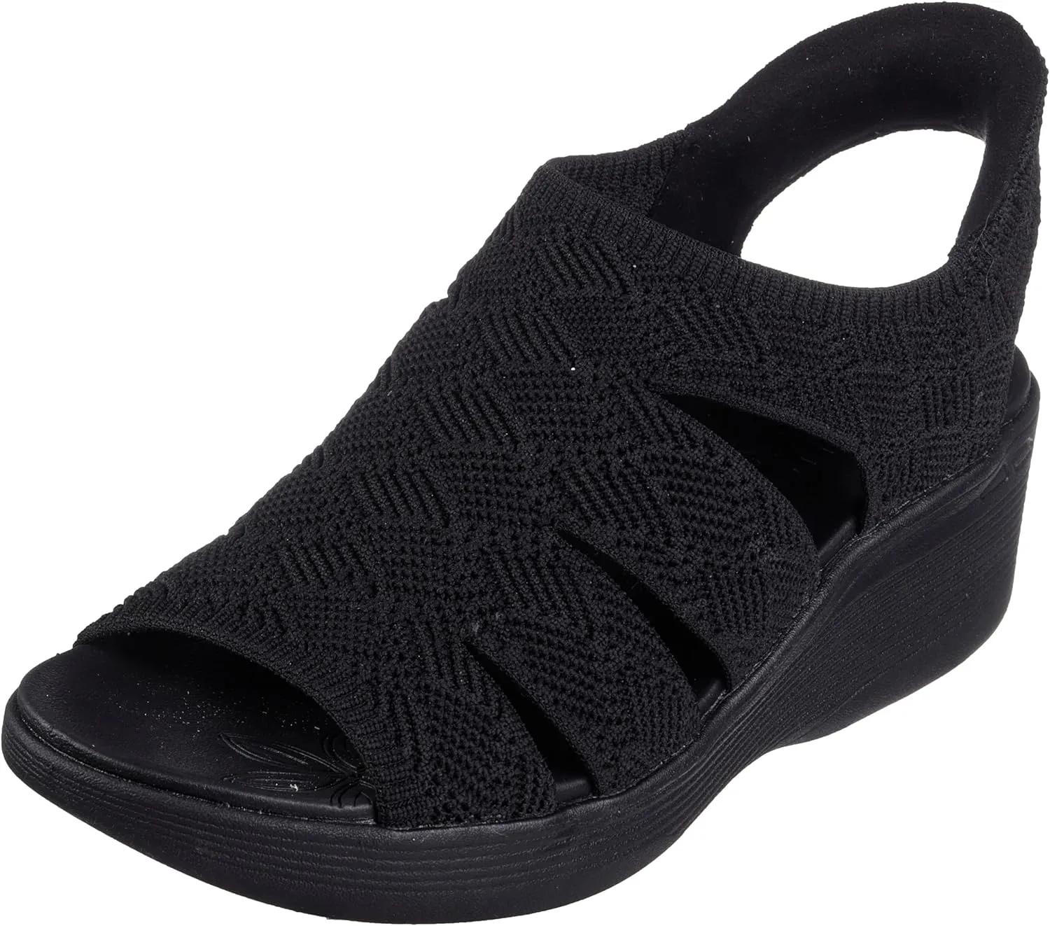 Skechers Women's Pier-lite-Memory Maker Wedge Sandal