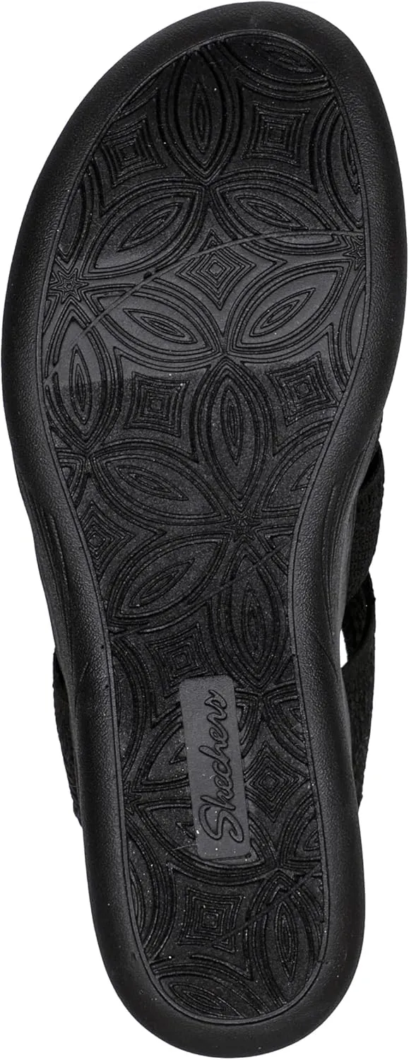 Skechers Women's Pier-lite-Memory Maker Wedge Sandal