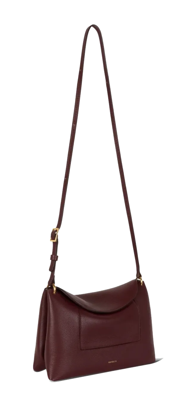 Wandler Penelope Slouchy Acai Crust Leather Bag
