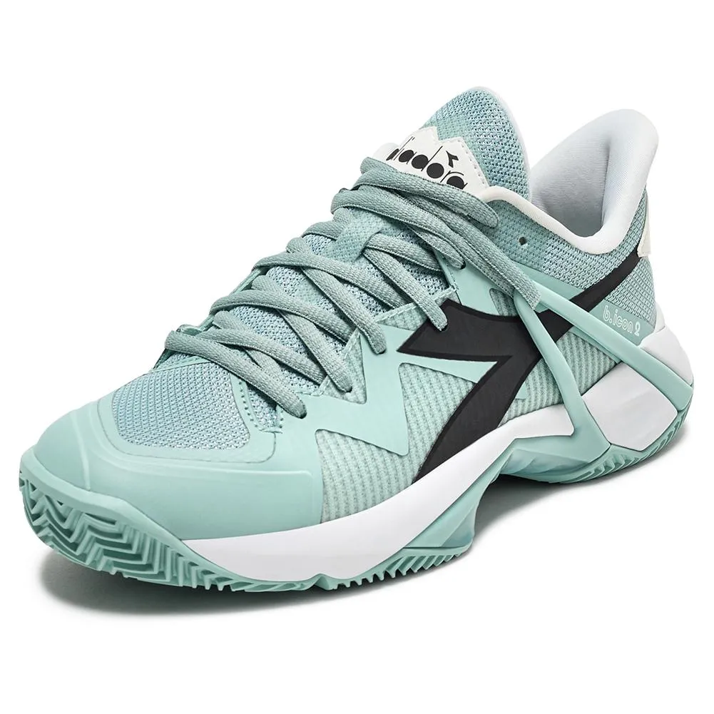 Women's B.Icon 2 Clay Tennis Shoes Surf Spray and Black