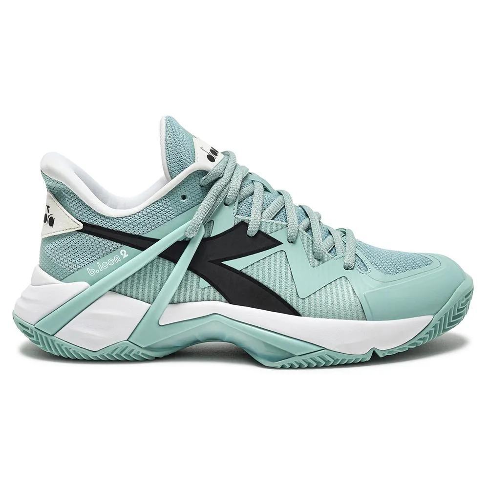 Women's B.Icon 2 Clay Tennis Shoes Surf Spray and Black